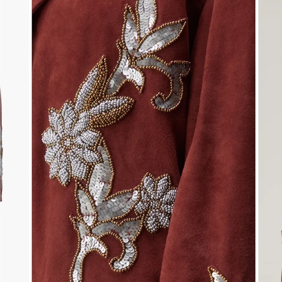 EXTRA PICTURES Embroidered Fringe Jacket - Picture 11 of 13
